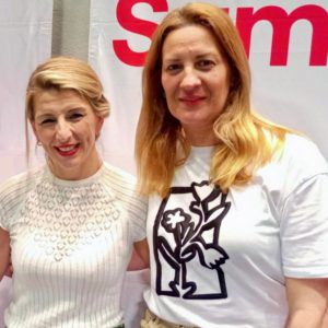 Gema García Roca, candidata de Sumar a la elecciones del 23J